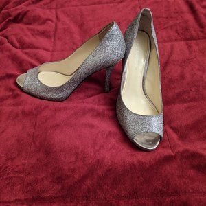 Enzo Angiolini Sparkly Metallic Heel NWT